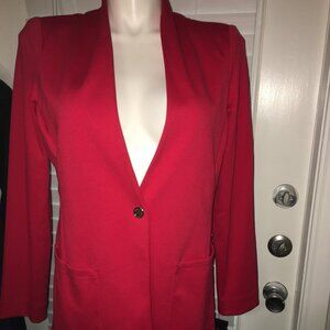 Tommy Hilfiger Red Suit Blazer Jacket 14 or Large NWT